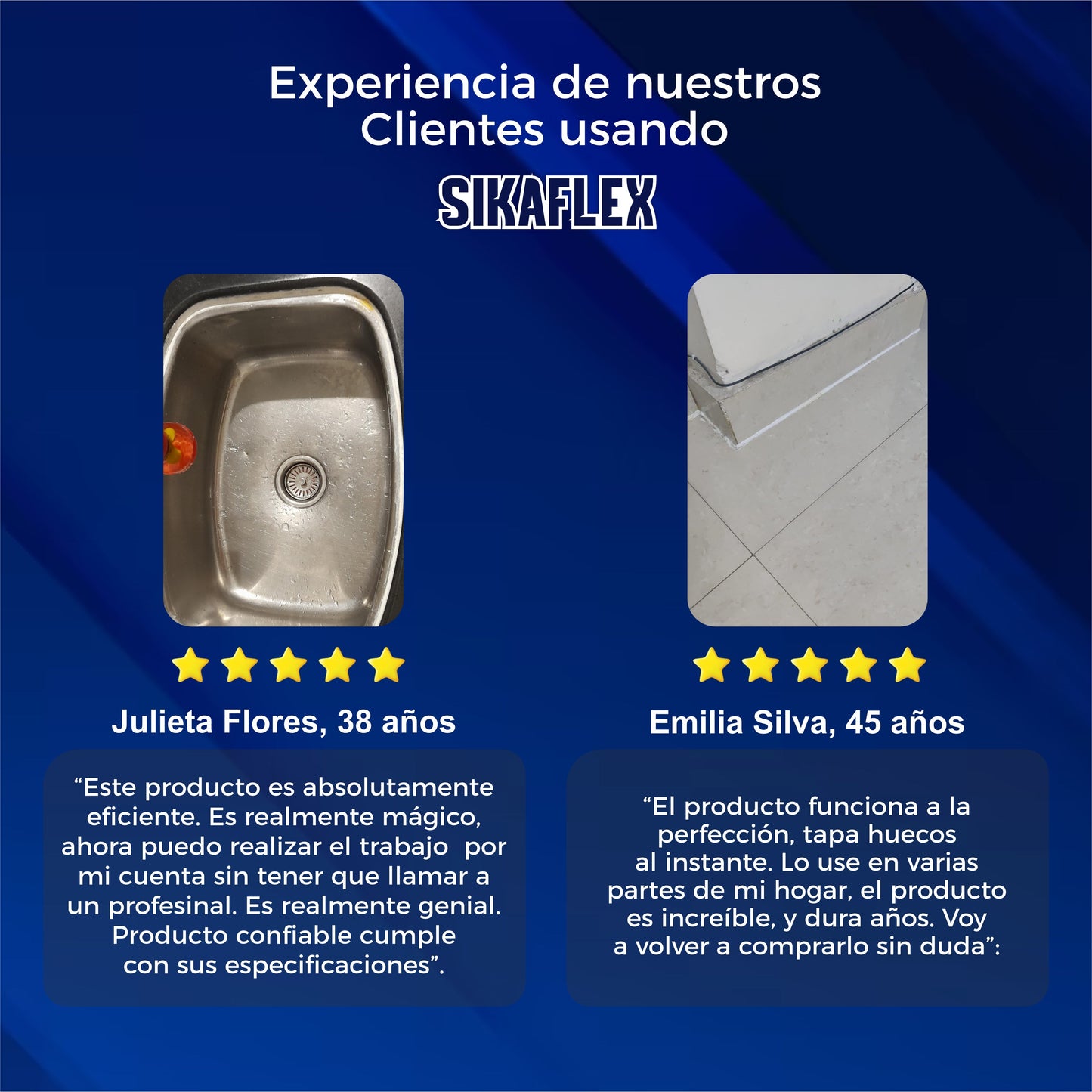 Silicona Rellenadora e Impermeabilizante De Grietas Multifuncional - SikaFlex©