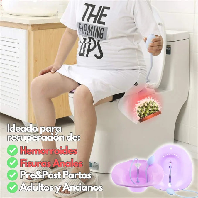 Ortoped&Co®️ Baño de Asiento Alivio Hemorroides