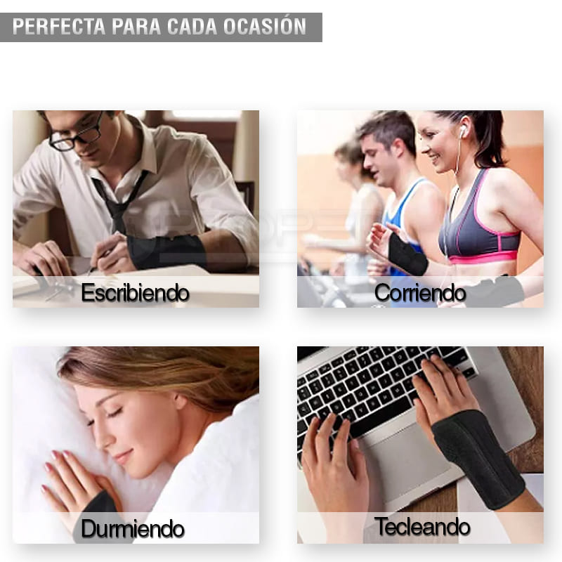 iCooper® Muñequera de Compresión de Cobre para Artritis, Túnel Carpiano y Tendinitis