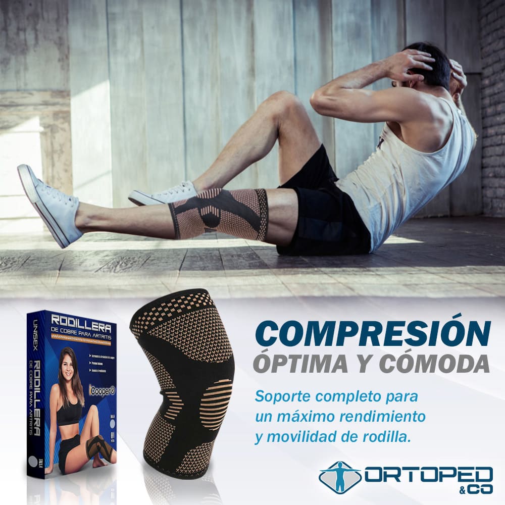 ICOOPER® Rodillera de Cobre - Alivio de Dolor Articular y Artritis [Paga 1 Lleva 2]