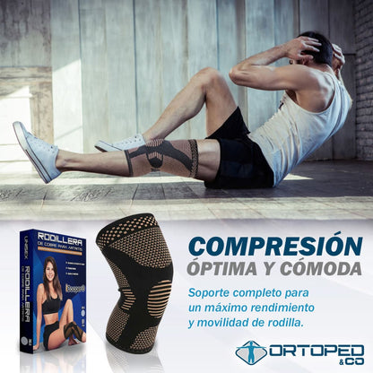 ICOOPER® Rodillera de Cobre - Alivio de Dolor Articular y Artritis [Paga 1 Lleva 2]