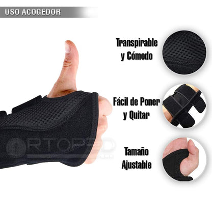 iCooper® Muñequera de Compresión de Cobre para Artritis, Túnel Carpiano y Tendinitis