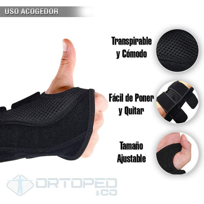 iCooper® Muñequera de Compresión de Cobre para Artritis, Túnel Carpiano y Tendinitis