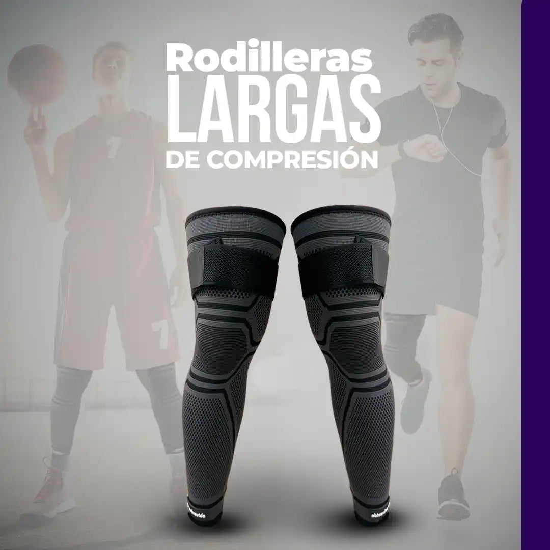 Rodillera Larga de Compresión Cobrevida®️ Alivia y Protege tu Rodilla [Paga 1 Lleva 2]