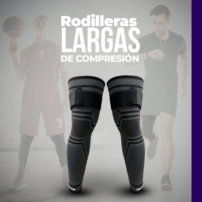 Rodillera Larga de Compresión Cobrevida®️ Alivia y Protege tu Rodilla [Paga 1 Lleva 2]