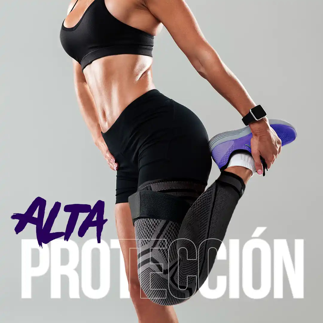 Rodillera Larga de Compresión Cobrevida®️ Alivia y Protege tu Rodilla [Paga 1 Lleva 2]