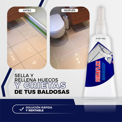Silicona Rellenadora e Impermeabilizante De Grietas  Multifuncional - SikaFlex©