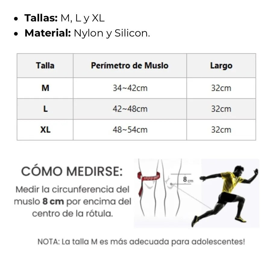 Rodillera Deportiva Ortopédica Soporte Lateral Artritis